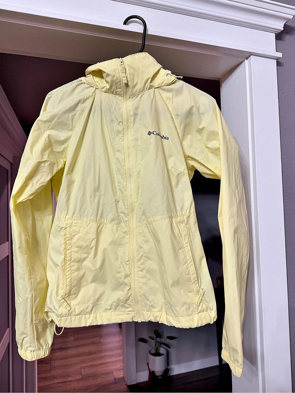 Columbia Women's Flash Forward Windbreaker Yellow Jacket